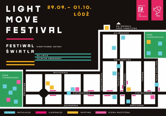 Rekordowa ilość atrakcji w 7. edycji Light Move Festival