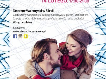 Walentynki w stylu disco, czyli Silesia City Center zaprasza na lodowisko