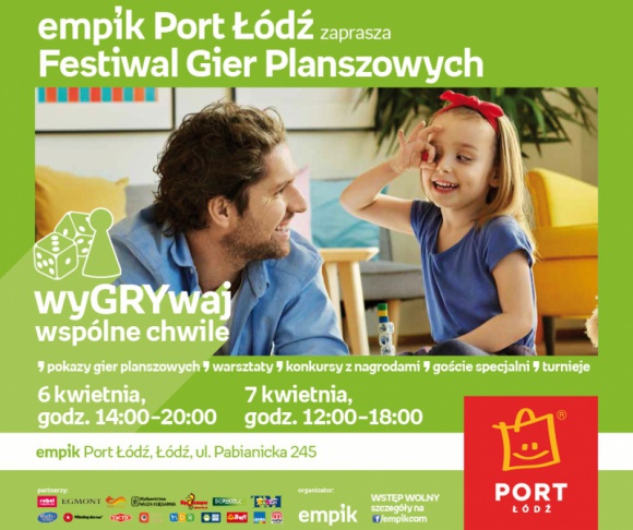 FESTIWAL GIER PLANSZOWYCH – EMPIK PORT ŁÓDŹ