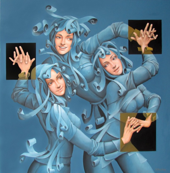 Pałac Kultury w ruinie? Kobiety bez twarzy? Spokojnie-to wystawa w Art in House Sztuka, LIFESTYLE - Od 30 kwietnia do 11 maja w Domu Aukcyjnym Art in House (Al. Jerozolimskie 107, Warszawa) będzie można oglądać wystawę prac pochodzących z najnowszego katalogu XXIII Aukcji Nowej Sztuki. Ekspozycja będzie otwarta od poniedziałku do piątku w godzinach 9:00-19:00.