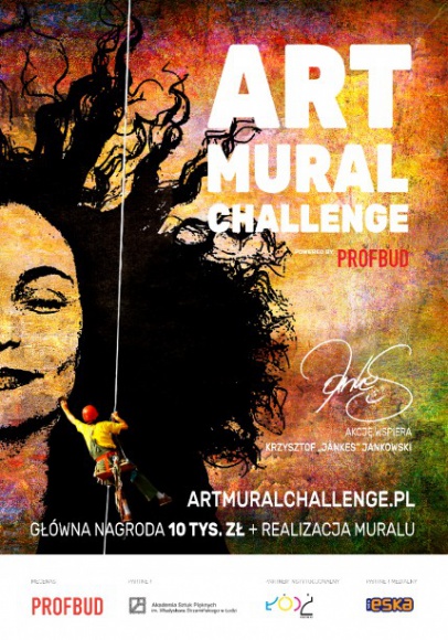 Art Mural Challenge ? rusza konkurs dla fanów street art?u Sztuka, LIFESTYLE - Art Mural Challenge to wyjątkowe przedsięwzięcie, mające na celu skupienie artystycznej społeczności Łodzi, okolicznych miast, a nawet całej Polski. Osoby wyróżniające się świeżym spojrzeniem na sztukę uliczną mogą wykazać się i zaprezentować swoje pomysły na wyjątkowy mural.