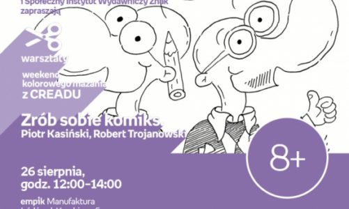 ZRÓB SOBIE KOMIKS – WARSZTATY KREATYWNE – ŁÓDŹ