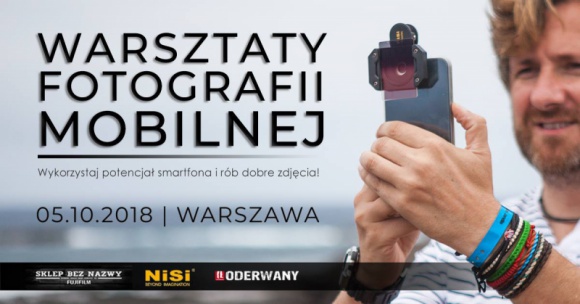 Warsztaty fotografii mobilnej z Mariuszem Stachowiakiem w Warszawie