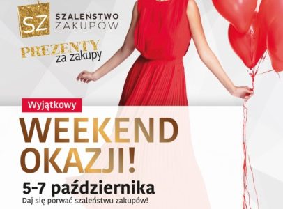 Jesień pełna gorących okazji, czyli Zielone Arkady z akcją ?Szaleństwo zakupów?