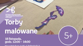 TORBY MALOWANE - WARSZTATY KREATYWNE EMPIK - SALON CIEKAWEJ KSIĄŻKI ŁÓDŹ Hobby, LIFESTYLE - TORBY MALOWANE - WARSZTATY KREATYWNE EMPIK - SALON CIEKAWEJ KSIĄŻKI ŁÓDŹ 18 listopada, godz. 12:00 ? 14:00 VIII Salon Ciekawej Książki/Targi Prezentów Świątecznych ?Mikołajek? Nowa Hala Expo, Łódź, al. Politechniki 4 STREFA WARSZTATOWA