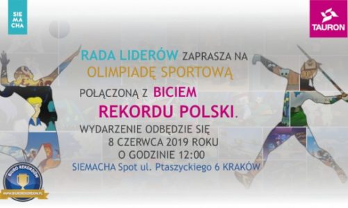 SIEMACHA będzie bić w Krakowie Rekord Polski na największą mozaikę z jabłek