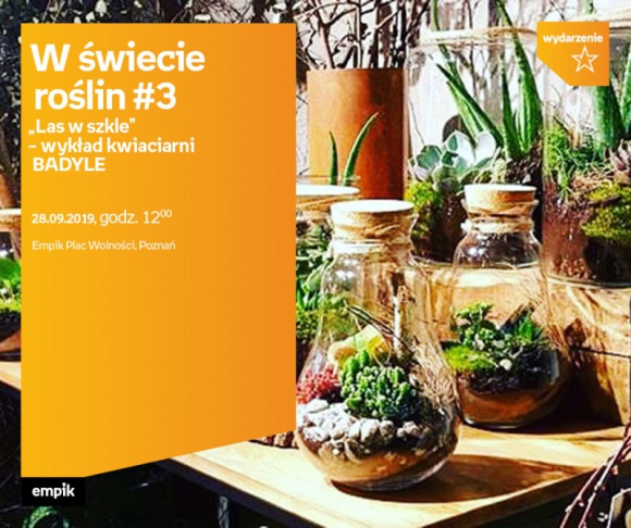 W świecie roślin #3 ?Las w szkle? – Badyle | Empik Plac Wolności