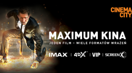 ?MAXIMUM KINA. JEDEN FILM ? WIELE FORMATÓW WRAŻEŃ? Film, LIFESTYLE - We wtorek 1 października startuje kampania wizerunkowa kin Cinema City pod hasłem ?Maximum kina. Jeden film ? wiele formatów wrażeń?.