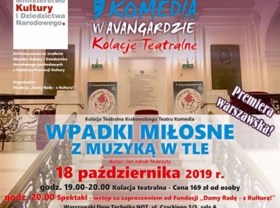 MUSICAL Z MUZYKĄ NA ŻYWO PT. ?WPADKI MIŁOSNE? JUŻ WKRÓTCE W WARSZAWIE!