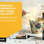 Świąteczne malowanie na szkle z grupą ?Czas na DIY? | Księgarnia Rynek
