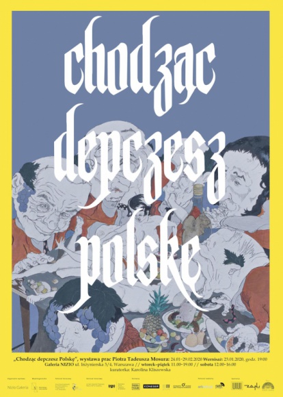Chodząc depczesz Polskę | wystawa w Galerii Nizio startuje 24 stycznia Sztuka, LIFESTYLE - Wystawa ?Chodząc depczesz Polskę? Piotra Tadeusza Mosura to kuratorska i artystyczna koncepcja, która wpisuje się w dyskusję o wewnątrz narodowych konfliktach, które przybierającoraz ostrzejszą formę. Wystawa organizowana przez Galerię Nizio wystartuje już 24 stycznia.