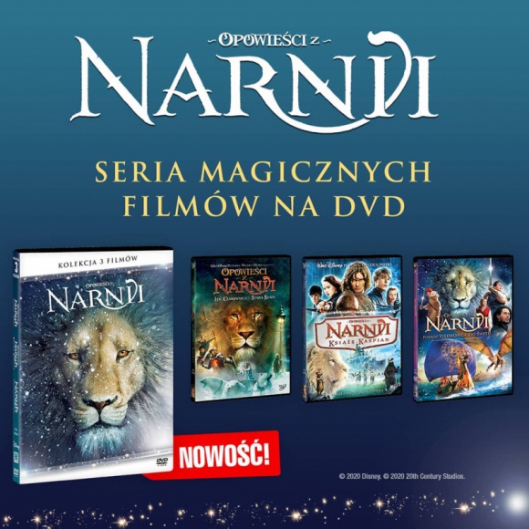 OPOWIEŚCI Z NARNII – Pełna kolekcja na DVD od 9 grudnia!