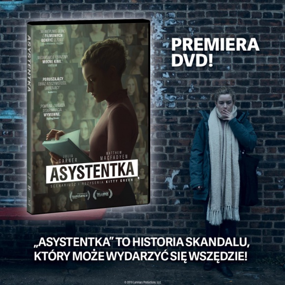 ASYSTENTKA na DVD od 10 grudnia! Film, LIFESTYLE - Jane (wyróżniona Nagrodą Emmy za rolę w serialu ?Ozark? ? Julia Garner) niedawno ukończyła studia i marzy o karierze producentki filmowej. Kiedy rozpocznie pracę jako asystentka potentata branży rozrywkowej, będzie w siódmym niebie.