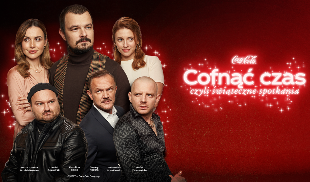 ?Cofnąć czas, czyli świąteczne spotkania? Serial podcastowy z plejadą gwiazd na Mikołajki od Coca-Cola