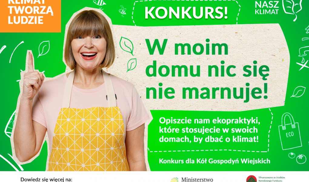 Konkurs dla Kół Gospodyń Wiejskich ?W moim domu nic się nie marnuje?